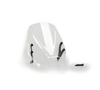 Puig 20638W Naked New Generation Sport Sportiva e aerodinamica in Acrilico da 3 mm con Design rialzato Che migliora la Protezione e Mantiene Un’Ampia visibilità, Trasparente
