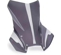 Puig 22268F Cupolino Touring Plus extra alto e aerodinamico in acrilico ad alto impatto con profilo arrotondato che massimizza protezione e comfort in viaggio, Fumé Scuro