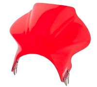 Motoplastic Cupolino universale per Honda CB600F Hornet 2003-2004 parabrezza corto Rosso