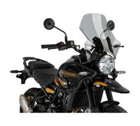 Puig 22113H Cupolino Regolabile - Protezione Aerodinamica e Design Regolabile per Royal Enfield Himalayan 450 2024-2025, Fumè chiaro