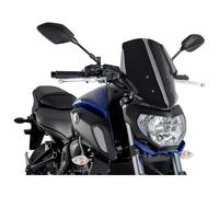 PUIG CUPOLINO NAKED N.G. TOURING PER YAMAHA MT-07 2018 NERO