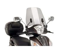 PUIG CUPOLINO SCOOTER URBAN PER KYMCO FILLY 125 2018 FUME CHIARO