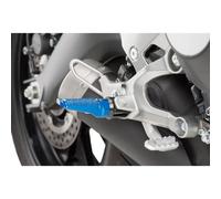 PUIG POGGIAPIEDI MODELLO RACING COLORE BLU - Dimensioni: 72x27 mm. Peso: 90 gr