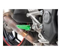 PUIG POGGIAPIEDI MODELLO RACING COLORE VERDE - Dimensioni: 72x27 mm. Peso: 90 gr