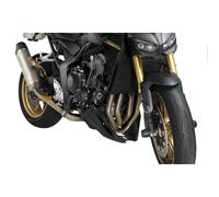 Puig 22385J Puntale in alluminio e ABS, aerodinamico, con supporti metallici anticorrosione e trattamento UV per elevata protezione inferiore e design sportivo, Nero Opaco.