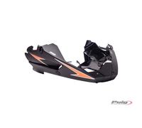 PUIG Puntale Carenatura Inferiore Spoiler Nero Opaco Kawasaki Z 800 & E 2013 -