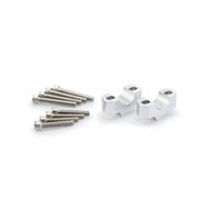 PUIG RISERS PER MANUBRI PER HONDA AFRICA TWIN 1100 ADVENTURE SPORTS 20-24 SILVER
