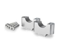 PUIG RISERS PER MANUBRI TRIUMPH TIGER 900 RALLY PRO 24-25 SILVER