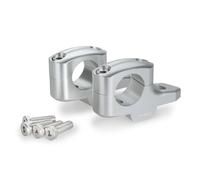 PUIG RISERS PULLBACK MANUBRI BMW R1300 GS TRIPLE BLACK 23-25 SILVER-21882P