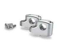 Puig 21811P Riser Pullback; migliora l’ergonomia di guida; design elegante e funzionale; realizzato in alluminio lavorato anodizzato, Argento