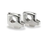 PUIG RISERS PULLBACK PER MANUBRI HONDA CB650 R NEO SPORTS CAFE 24-25 SILVER-2175