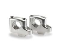 PUIG RISERS PULLBACK PER MANUBRI HONDA CB650 R NEO SPORTS CAFE 24-25 SILVER-2175
