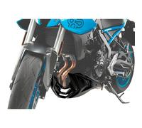 Puig 21698J Cupolino Inferiore in ABS resistente, Nero Opaco