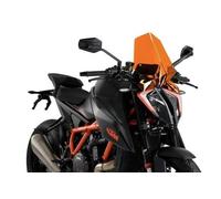 Puig New Generation Touring Ktm 1290 Superduke R Evo 2023 Windshield Arancione