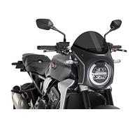 PUIG CUPOLINO SEMICARENATO HONDA CB650R NEO SPORTS CAFE 2022 FUME SCURO-NERO
