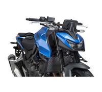 Puig 22426N Alette D12; alette laterali con design a doppia ala; maggiore stabilità e sicurezza; realizzate in acrilico CN; montaggio semplice e senza forature, Nero