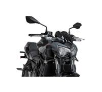 Puig 22472J Alette D12 aerodinamiche a doppia ala progettate per aumentare stabilità, downforce, controllo e prestazioni con produzione avanzata e montaggio semplice senza forature, Nero Opaco