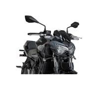 Puig 22472C Alette D12 aerodinamiche a doppia ala progettate per aumentare stabilità, downforce, controllo e prestazioni con produzione avanzata e montaggio semplice senza forature, Simil Carbonio