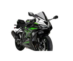PUIG SPOILER LATERALE DOWNFORCE RACE KAWASAKI ZX-6R NINJA 24-25 VERDE