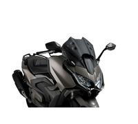 Puig Sport Schermo Parabrezza Deflettore Nero Opaco Kymco AK550 Premium 24 - 25