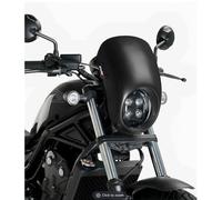 PUIG CUPOLINO SEMICARENATO ANARCHY HONDA CMX500 REBEL 20-24 NERO OPACO