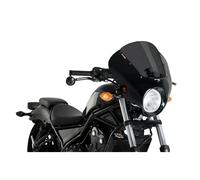 Puig Cupolino semicarenato Dark Night per Honda CMX500 Rebel 2017 fume scuro