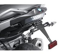 Puig Supporto per Portatarga per Bmw C600 Sport 12'-15', C650 Sport 16'-18', Nero