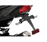 Puig Supporto per portatarga Puig 9475N Nero per Kawasaki Versys-X 300 17'-18', Nero, Kawasaki
