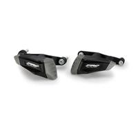 Puig 21725N protezioni motore Pro 2.0 in poliammide con zone elastomeriche e design aerodinamico per protezione avanzata, Nero