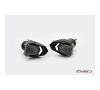 Puig R19 Telaio Cursori Crash Protezione Nero Kawasaki Z 650 2017 - 2019