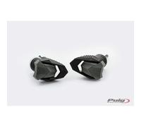 PUIG TAMPONI PARATELAIO MOD. R19 KAWASAKI ZX-6R NINJA 18-23 NERO