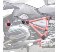 PUIG TAPPI TELAIO PER BMW R1200 R 15-18 NERO