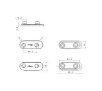 PUIG TAPPO FORO SPECCHIETTO PER BMW S1000 RR 23-24 NERO