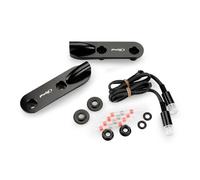 Puig 22044N Tappi per Specchietti Retrovisori con Frecce Modello Tab Nero