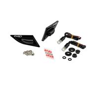PUIG TAPPO FORO SPECCHIETTO CON FRECCE TAB DUCATI PANIGALE V4 S 18-19 NERO