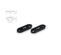 PUIG TAPPO FORO SPECCHIETTO KAWASAKI NINJA 650 20-25 NERO