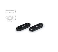 PUIG Tappo foro specchietto per Kawasaki Ninja 250 SL 15-16 Nero