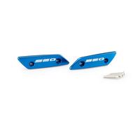 Puig 21298A Kit di Tappi per Specchietti Retrovisori Blu