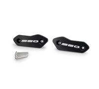 PUIG Tappo foro specchietto Yamaha T‑MAX 560 Max Tech 2025 Alluminio anodizzato Nero