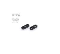 PUIG TAPPO FORO SPECCHIETTO YAMAHA YZF-R1 12-14 NERO