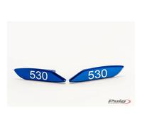 PUIG TAPPO FORO SPECCHIO PER YAMAHA T-MAX 530 SX 17-19 BLU