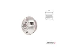 PUIG TAPPO OLIO MOTORE KTM COLORE SILVER - 6780P - Filettatura M24x3.