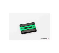 Puig 9267V Coperchio serbatoio liquido freno e frizione lavorato in alluminio anodizzato con design Hi-Tech per protezione ed estetica, Verde