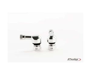 PUIG VALVOLE A 90 gradi PNEUMATICI TUBELESS SILVER Diametro: 11.3 mm 5591P