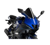 Puig Z-Racing Schermo Parabrezza Deflettore Nero Opaco Yamaha YZF-R125 23 - 25