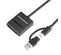 Puiseno mSATA - Adattatore SSD da 5 Gbps mSATA a USB 3.1 per SSD 3050, Plug and Play con cavo USB-C + USB-A, 2 TB Max-TC10 compatibile con Windows, Mac e Linux