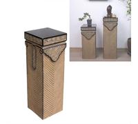 pujindu Statue in Finta Pietra, Colonne Decorative per Giardino E Interni, Supporto/piedistallo per Interni Ed Esterni per Soggiorno E Sala da tè(30x30x90cm)