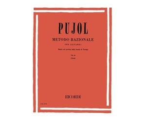 PUJOL Metodo Razionale per Chitarra Vol. II Terzi | Basato sui Principi della Scuola di Tarrega | Livello Intermedio Avanzato | Studenti Insegnanti Conservatorio Chitarra Classica | Spartito Ricordi