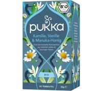 Pukka Camomilla, Vaniglia e Miele di Manuka Bio 20 pezzi 32 g - Tisana
