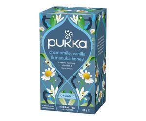 PUKKA CHAMOMILE VANILLA MANUKA TEA PK20